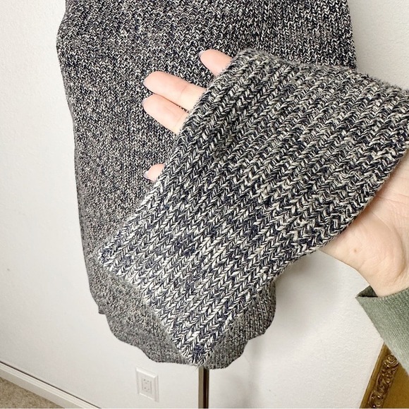 J. Crew Marled Cotton Raglan Sleeve Crew Neck Tunic Sweater Size XS - Picture 5 of 8